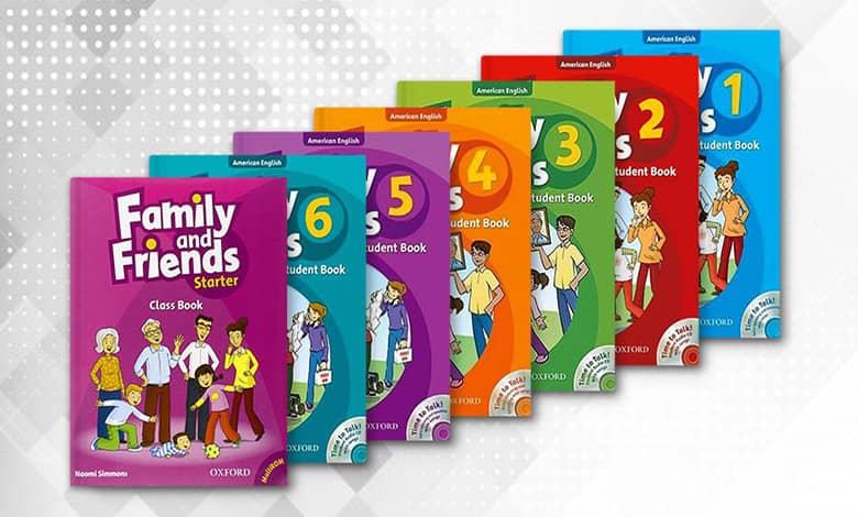 کتاب family and friends بهترین کتاب آموزش زبان انگلیسی برای کودکان